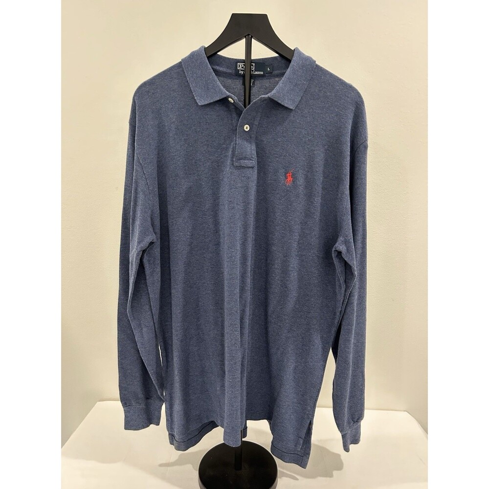Polo Ralph Lauren Polo Shirt Mens Size M Classic Fit Long Sleeve Henley Knit